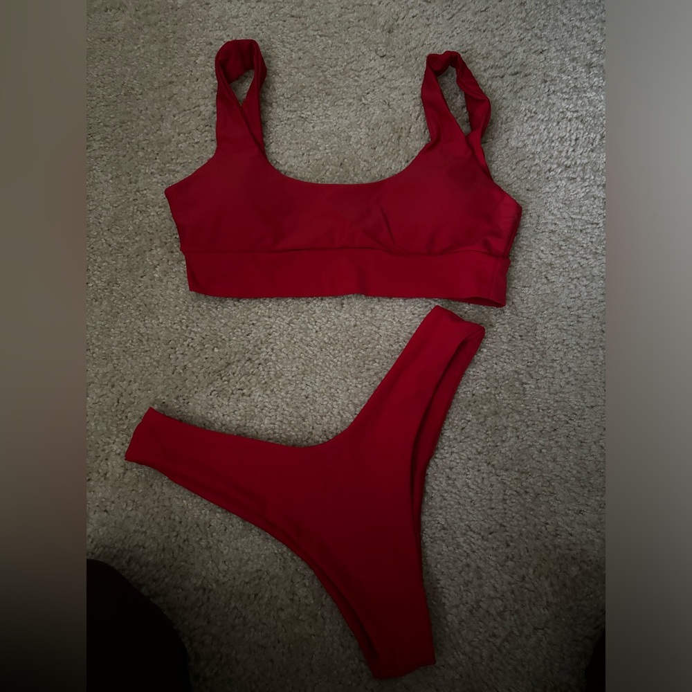 Zaful Red Bikini